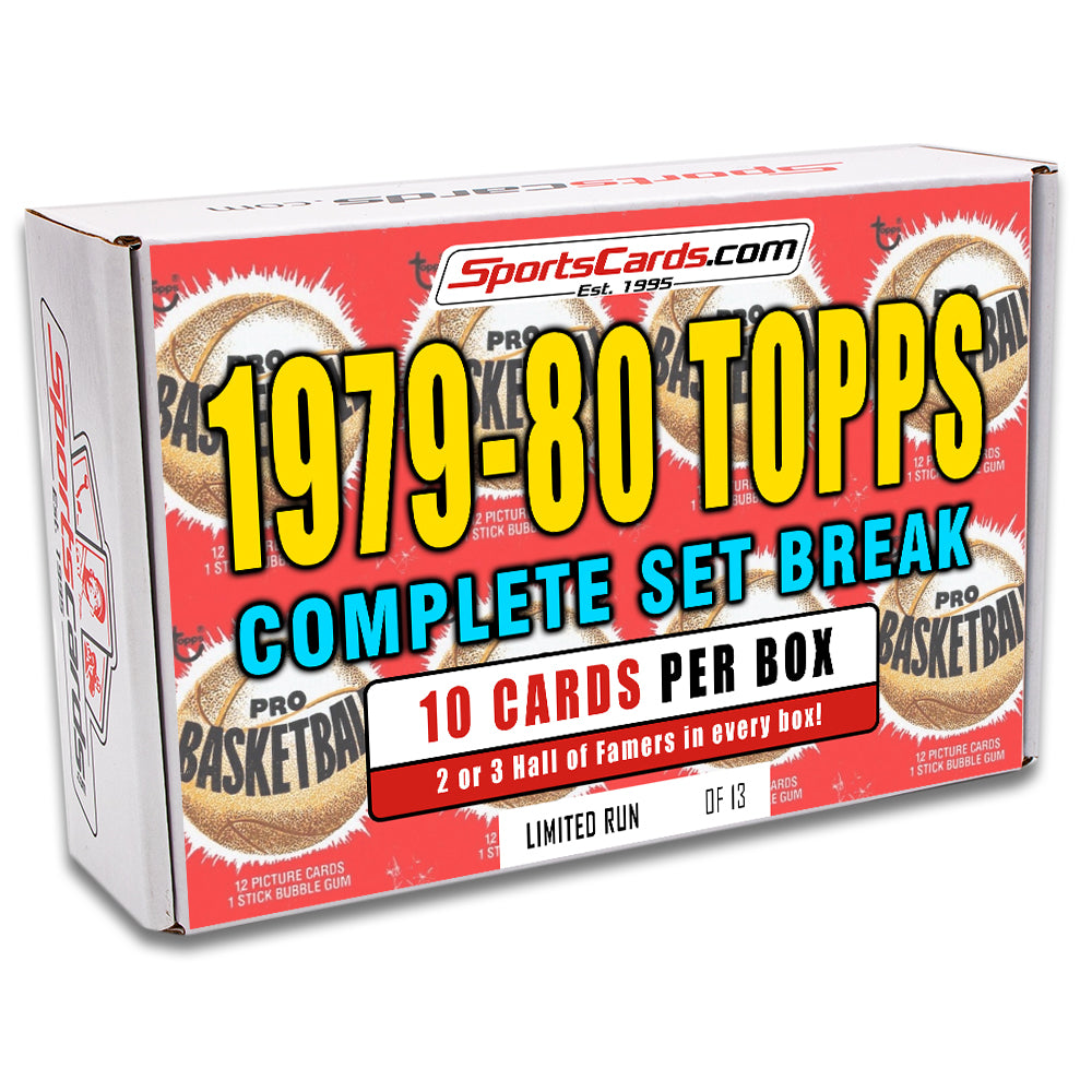 1979-80 TOPPS BASKETBALL COMPLETE SET BREAK - 10 CARDS PER BOX! 2-3 HOFERS IN EVERY BOX!
