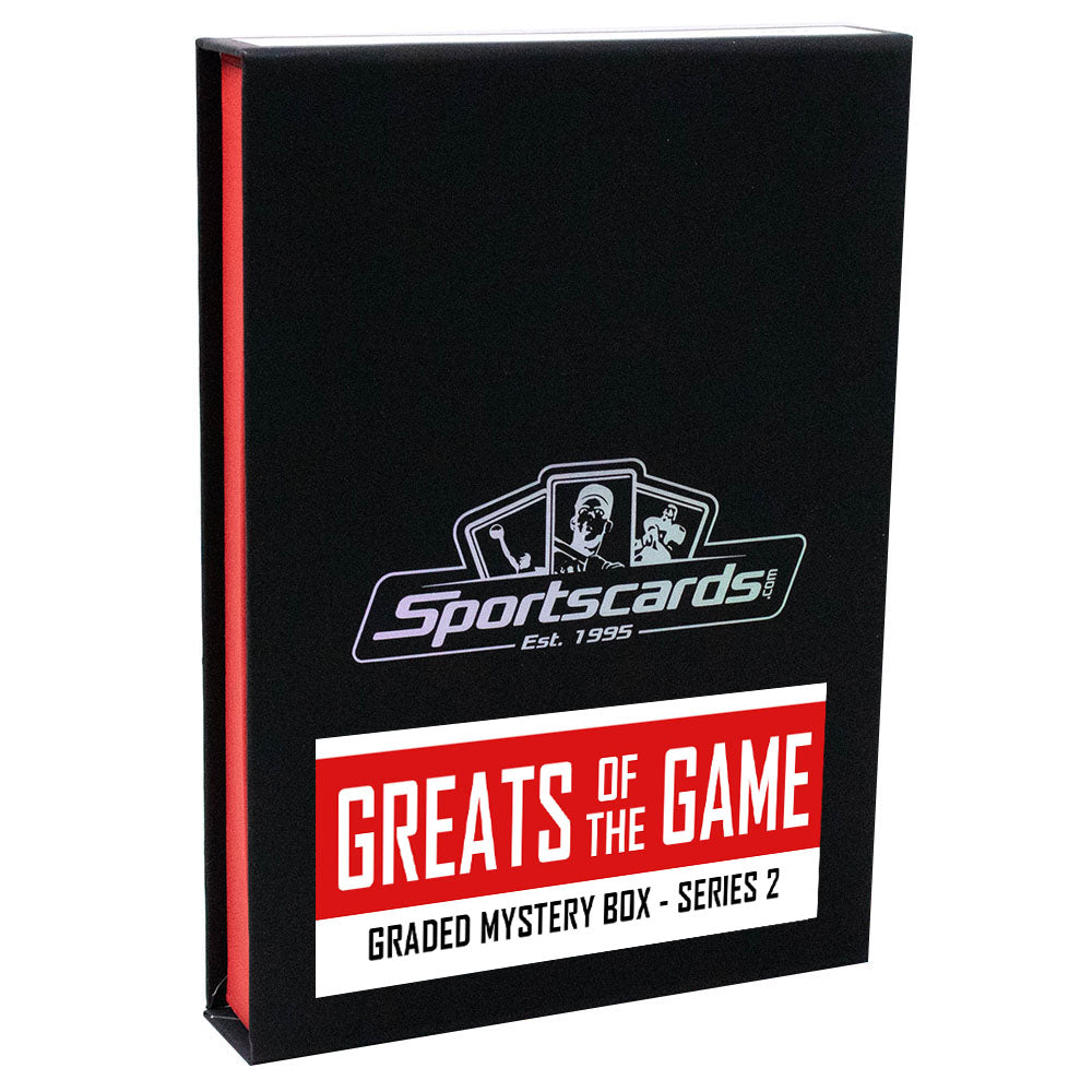 Greats of the Game Graded Card Mystery Box Series 2 – (1) PSA Graded Card Per Box