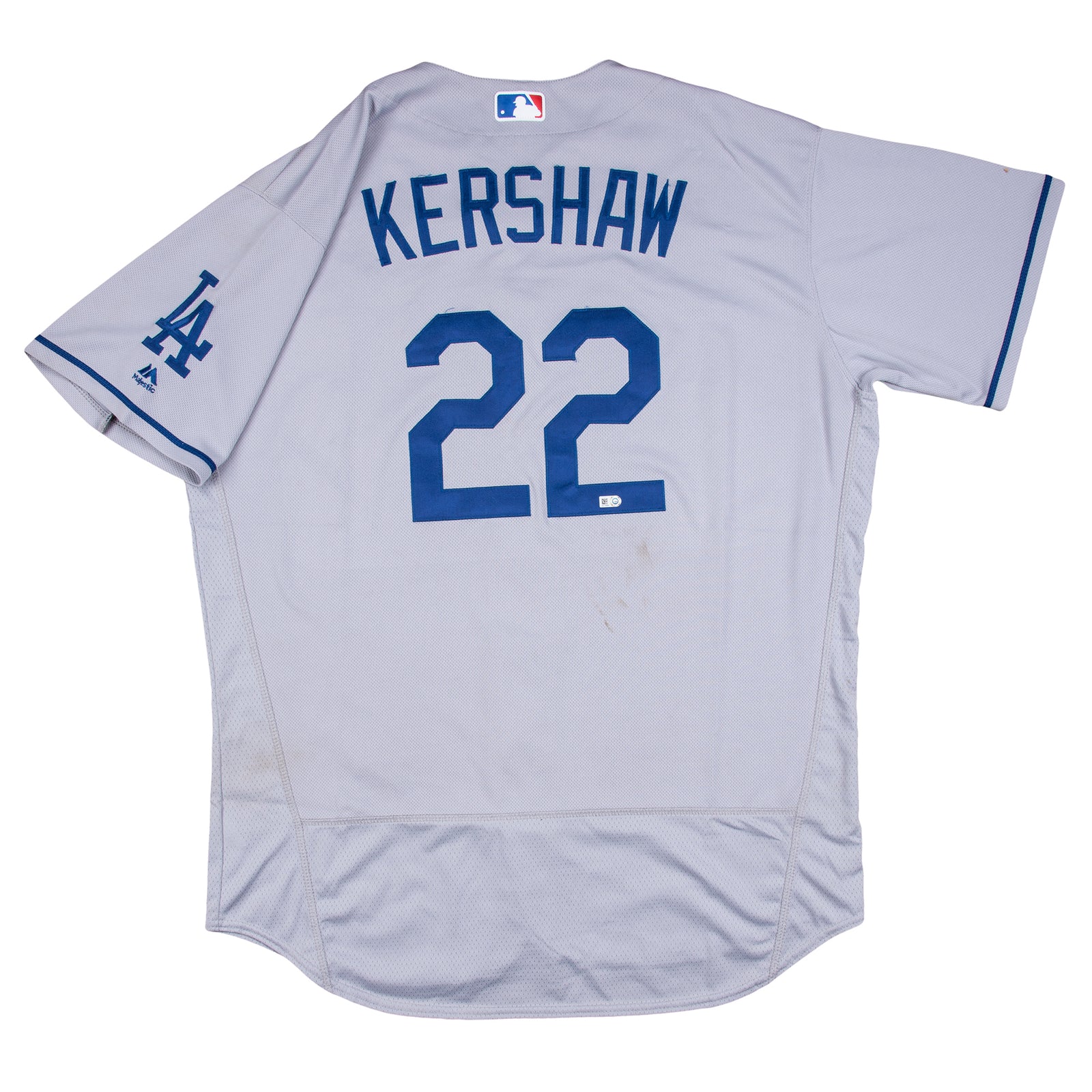 Clayton Kershaw 2016 Game Worn Jersey