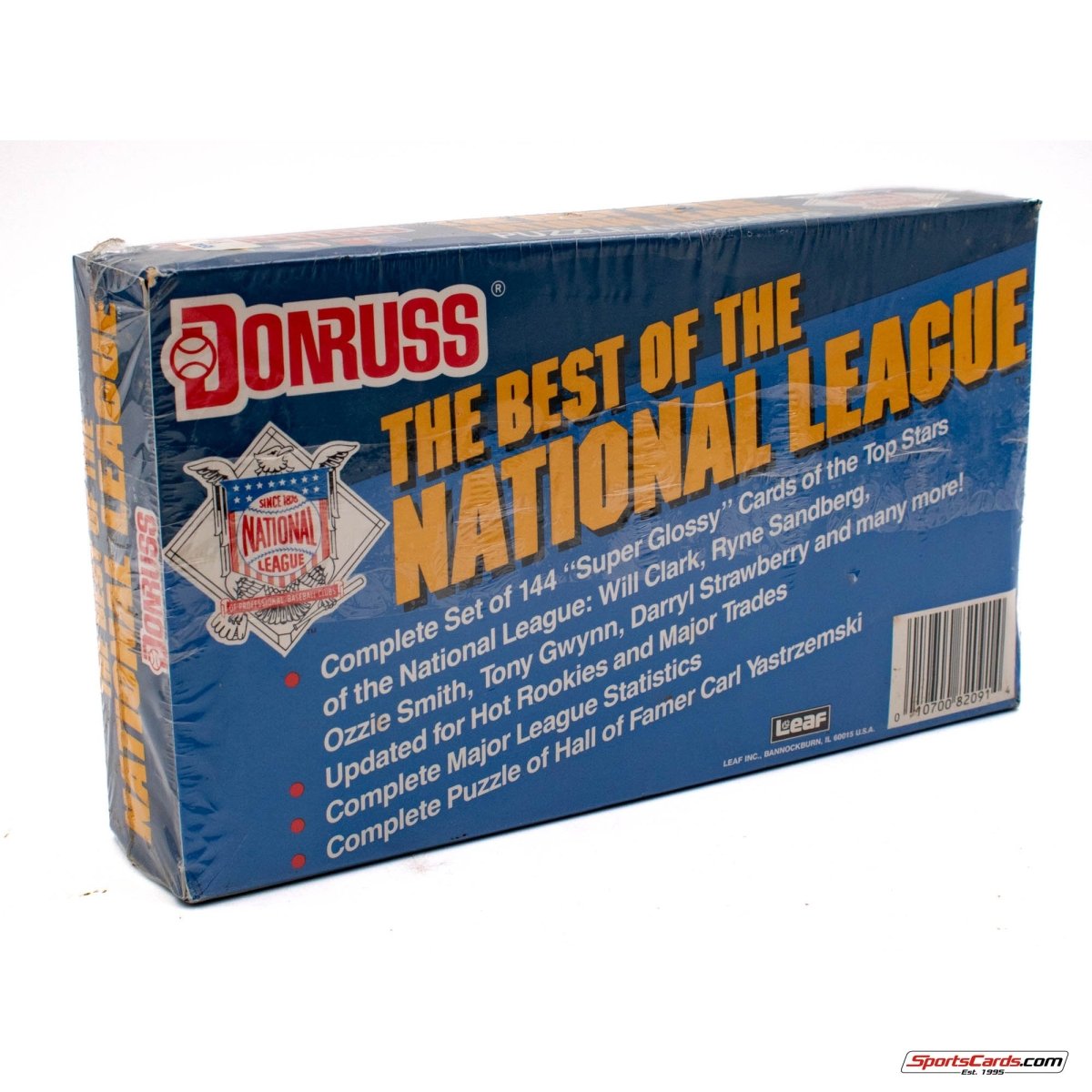1990 Donruss Best of the NL Complete Factory Glossy Update Set
