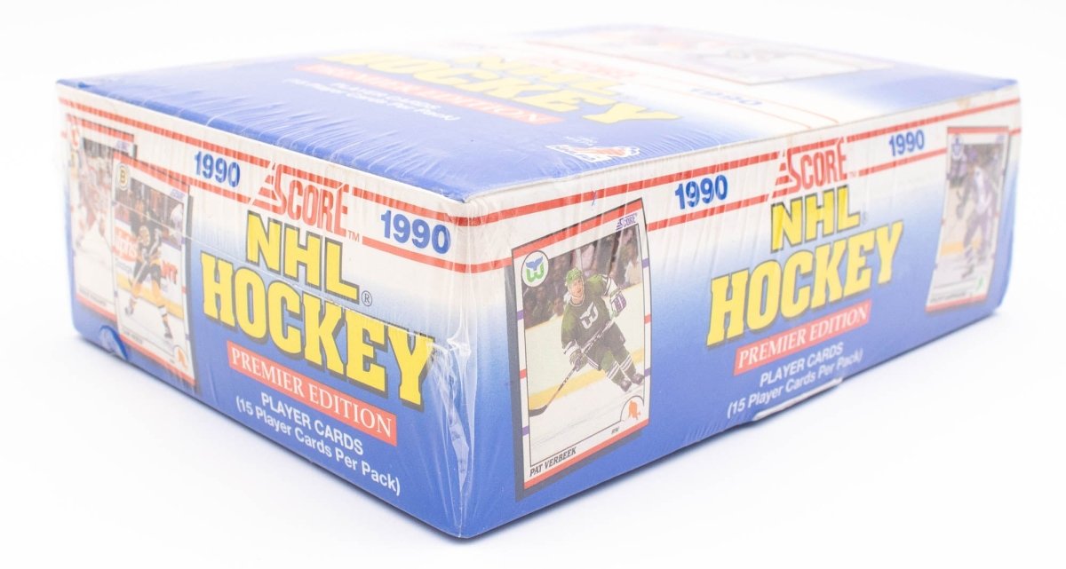 1990-91 Score Hockey Factory Sealed Wax Box
