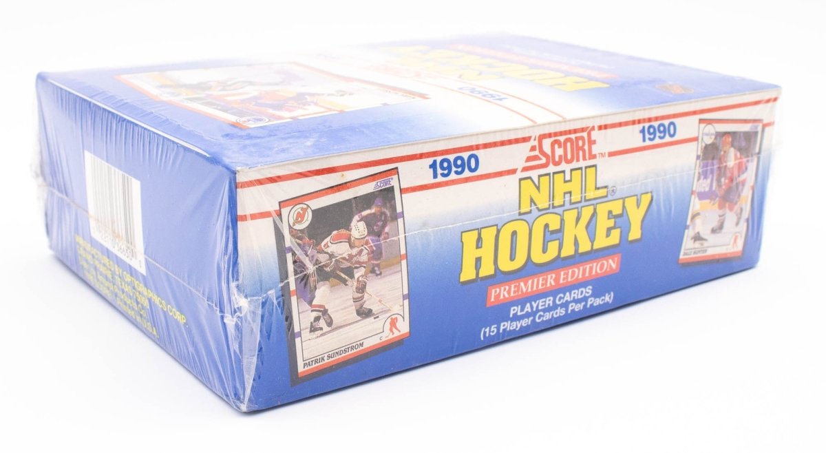 1990-91 Score Hockey Factory Sealed Wax Box
