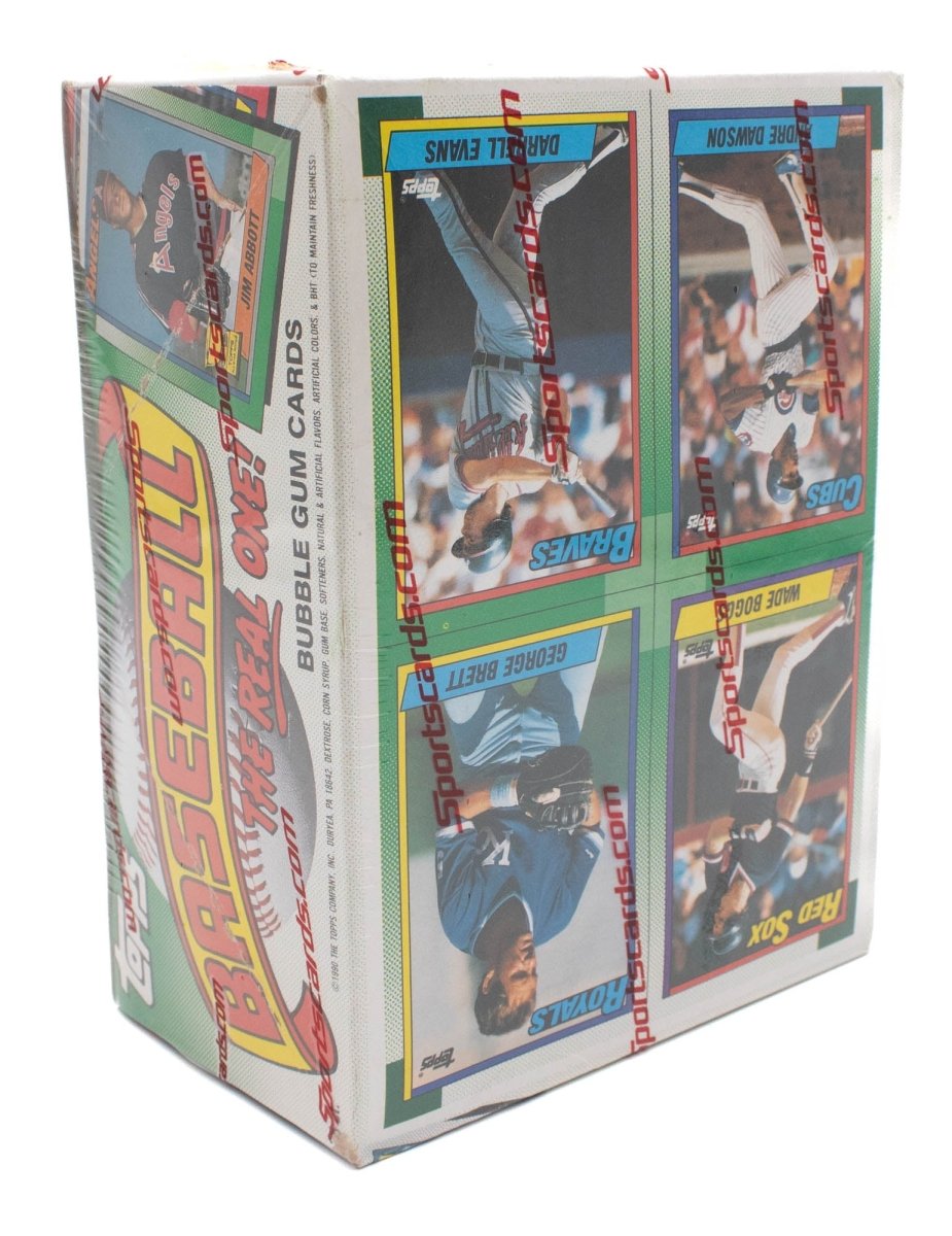 1990 Topps Baseball Wax Box - Look for Frank Thomas RCs