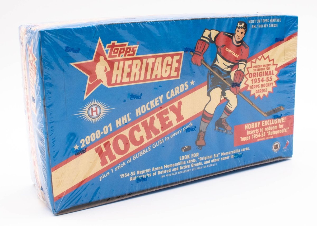 2000-01 Topps Heritage Hockey Factory Sealed Box