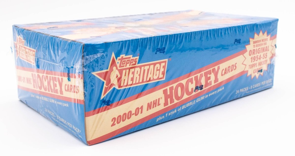 2000-01 Topps Heritage Hockey Factory Sealed Box