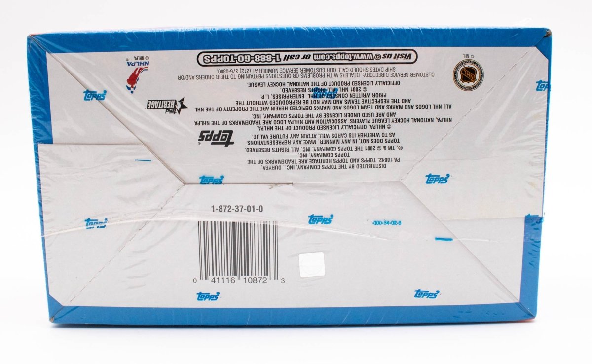 2000-01 Topps Heritage Hockey Factory Sealed Box