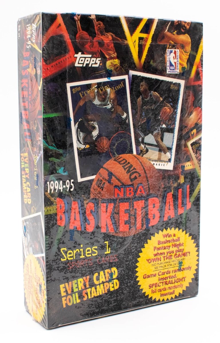 1994-95 Topps NBA Basketball Series 1 Factory Sealed Box