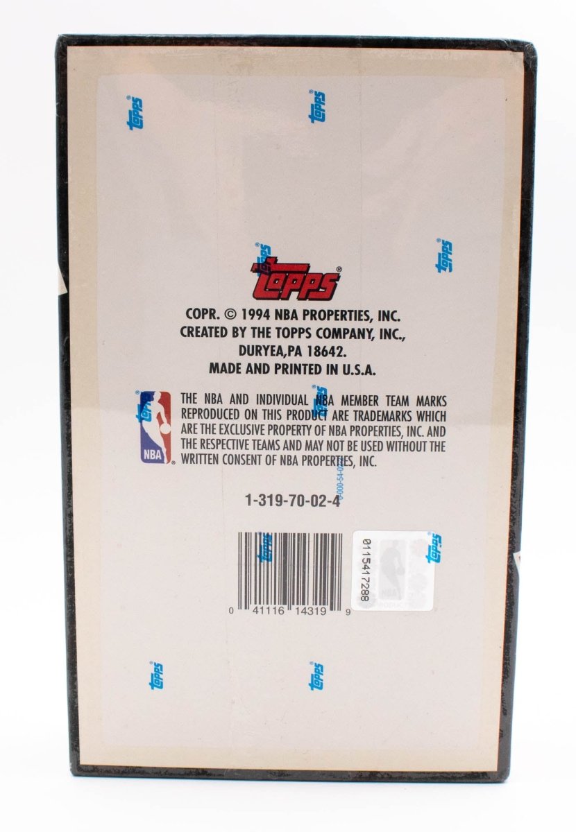 1994-95 Topps NBA Basketball Series 1 Factory Sealed Box