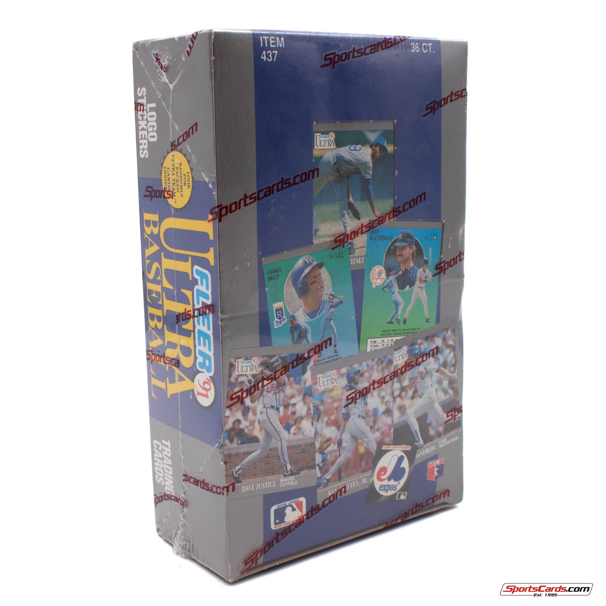 1991 Fleer Ultra Baseball Wax Box