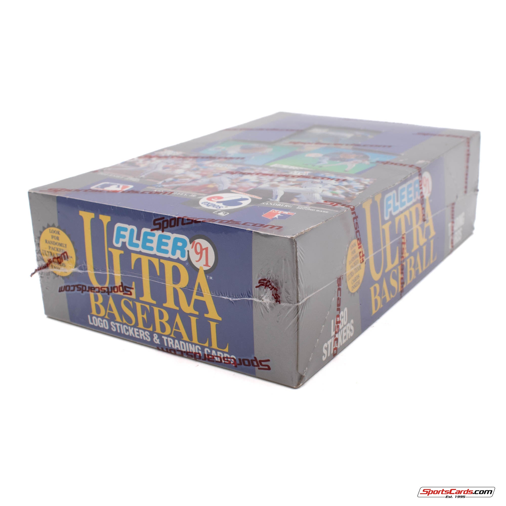 1991 Fleer Ultra Baseball Wax Box