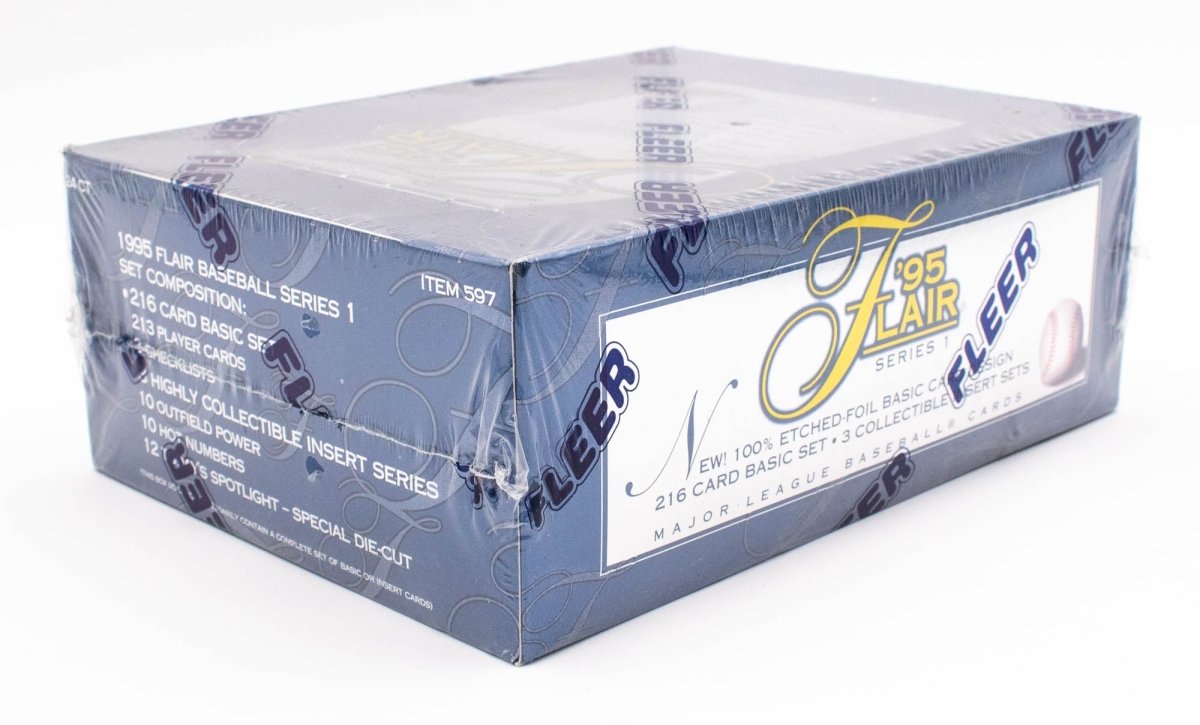1995 Flair Baseball Factory Sealed Box Series 1