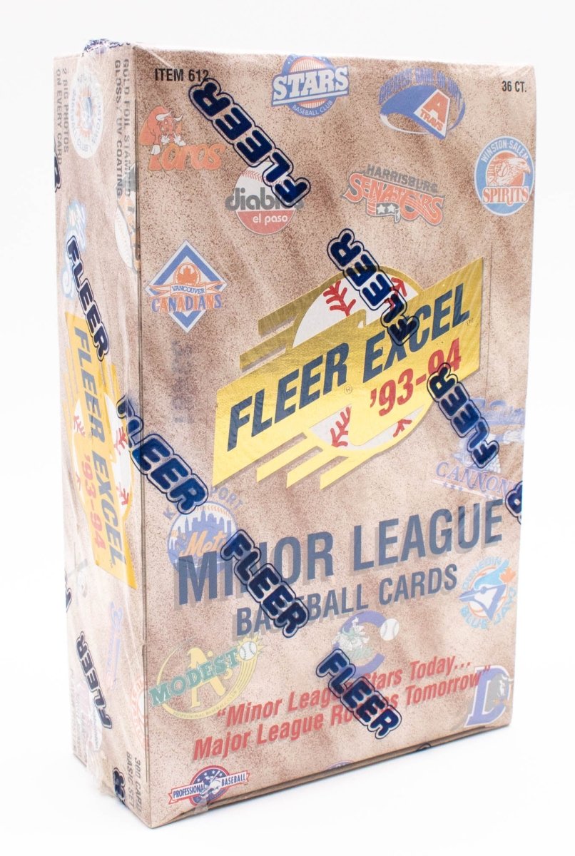 1993-94 Fleer Excel Baseball Minor League Hobby Box Factory Sealed