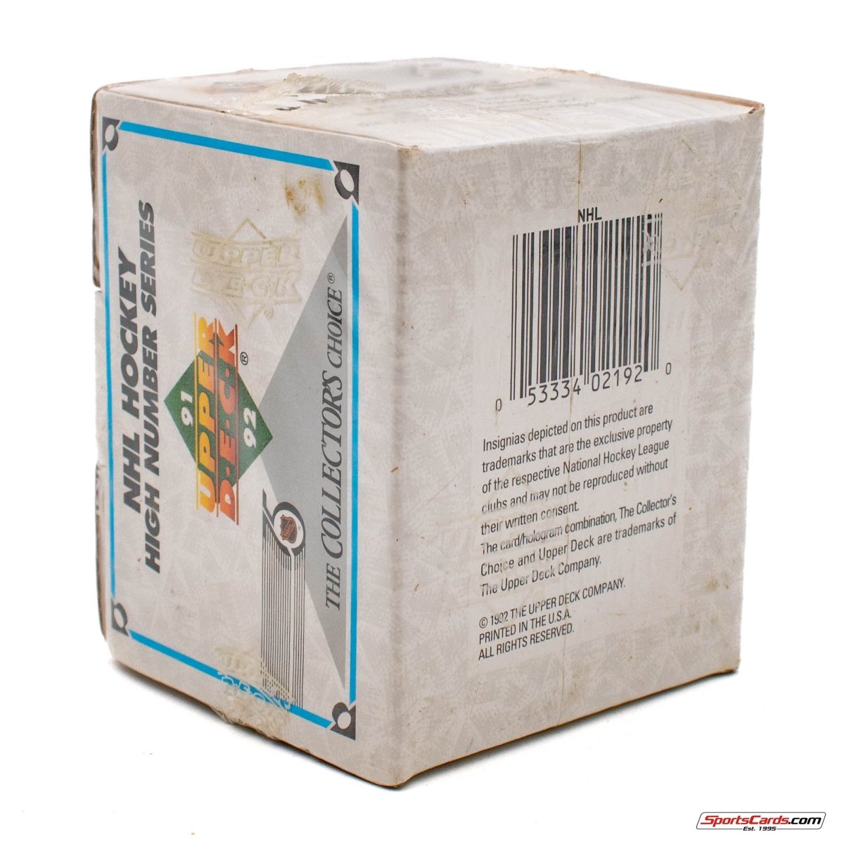 1991-92 Upper Deck Hockey Complete High Number Set