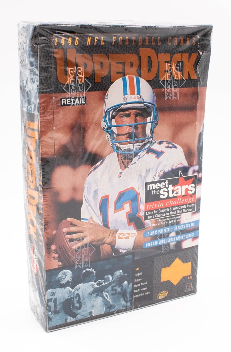 1996 Upper Deck Football Factory Sealed Unopened Retail Box
