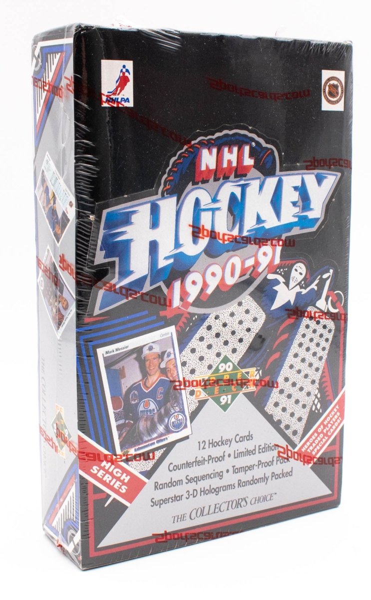 1990-91 Upper Deck High Series Hockey Box