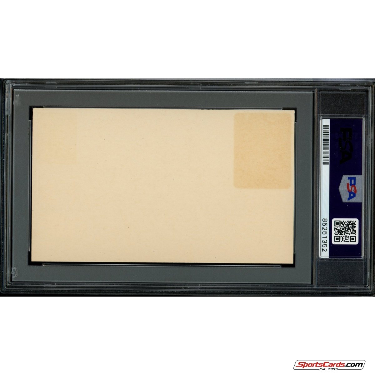 Sugar Ray Robinson Championship Boxer Signed Auto 3x5 Card PSA/DNA Gem Mint 10