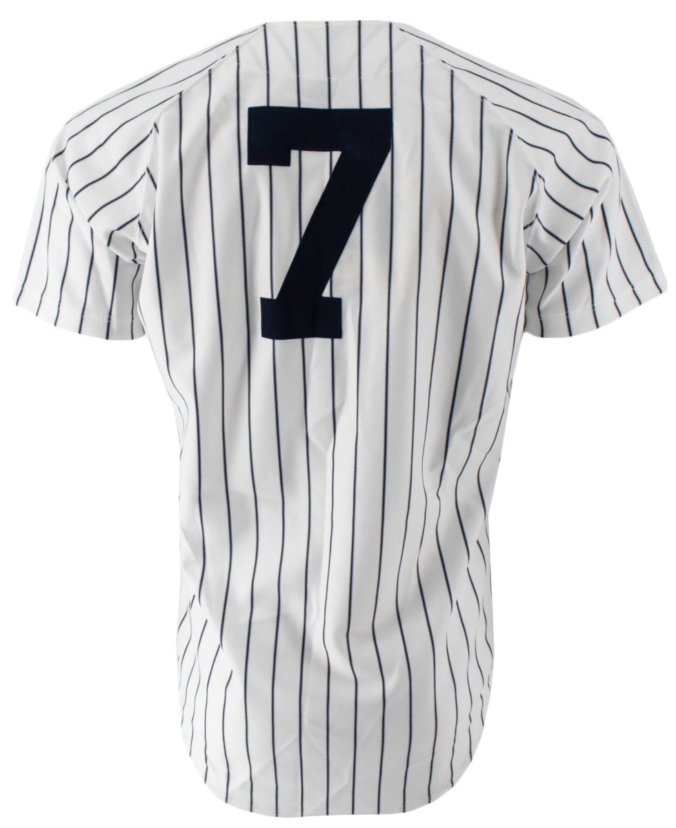 Mickey Mantle Signed Autographed New York Yankees Jersey - Beckett BAS LOA