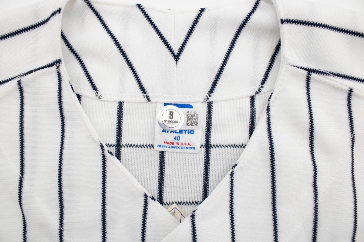 Mickey Mantle Signed Autographed New York Yankees Jersey - Beckett BAS LOA