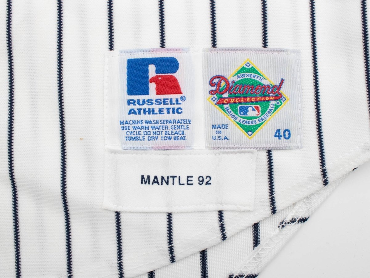 Mickey Mantle Signed Autographed New York Yankees Jersey - Beckett BAS LOA