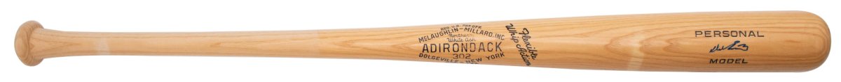 Del Ennis Signed Auto Bat Phillies Cardinals Outfielder - Beckett BAS