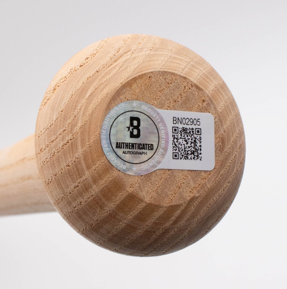 Del Ennis Signed Auto Bat Phillies Cardinals Outfielder - Beckett BAS