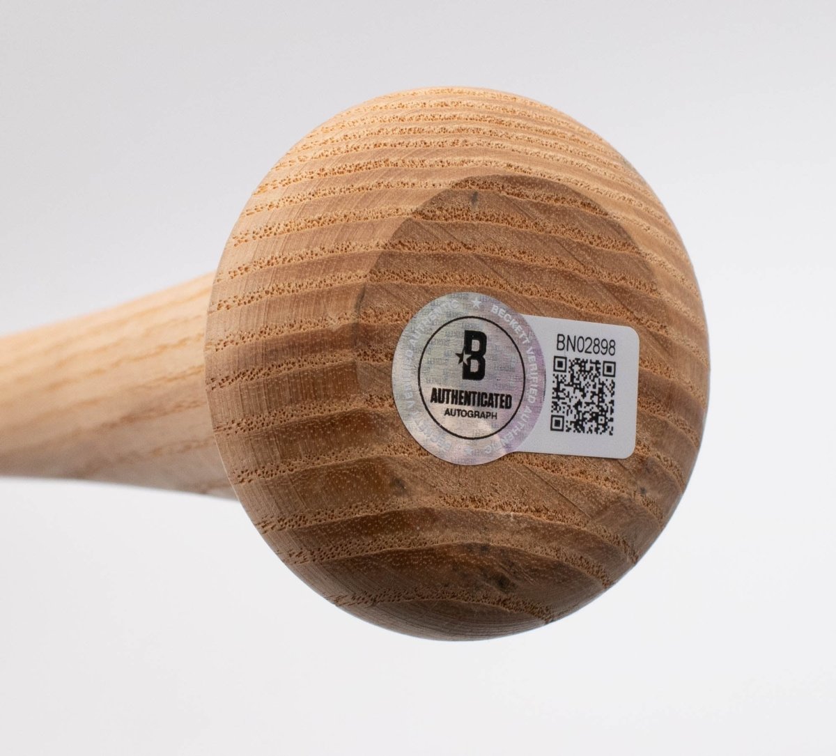 Robin Roberts &quot;1948 Wilmington Blue Rocks&quot;  Signed Auto Bat Phillies HOF - Beckett BAS