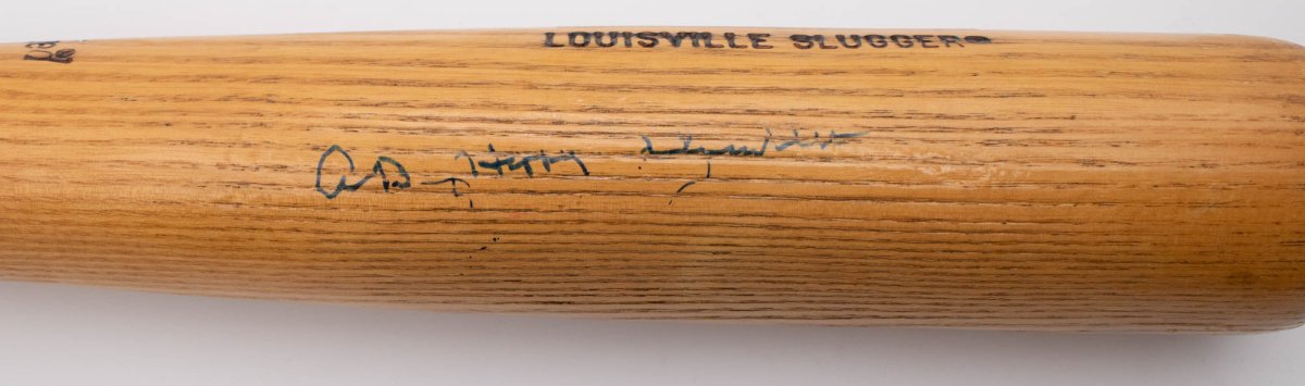 A. B. "Happy" Chandler Signed Auto Bat MLB Commissioner HOF - Beckett BAS