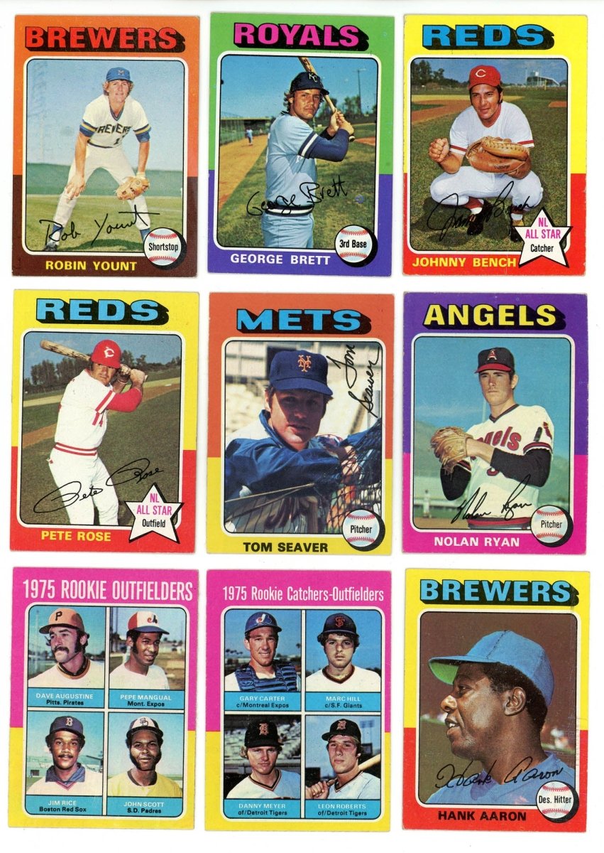 1975 TOPPS BASEBALL COMPLETE SET BREAK - 15 CARDS PER BOX! INCLUDES 1 OR MORE HOFER!