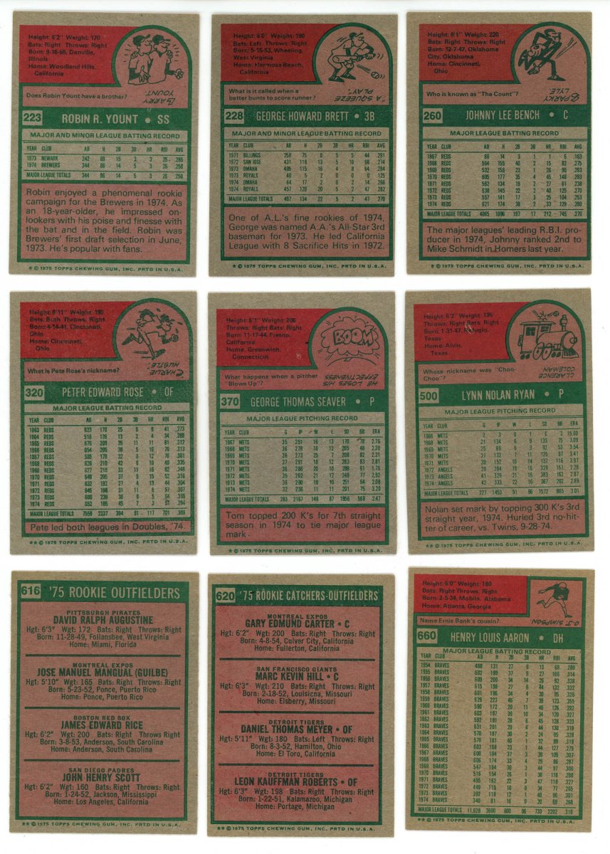 1975 TOPPS BASEBALL COMPLETE SET BREAK - 15 CARDS PER BOX! INCLUDES 1 OR MORE HOFER!