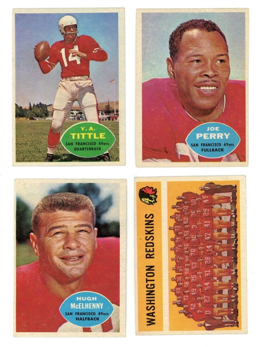 1960 TOPPS FOOTBALL COMPLETE SET BREAK – 4 CARDS PER BOX! 1 HOFER IN EVERY BOX!