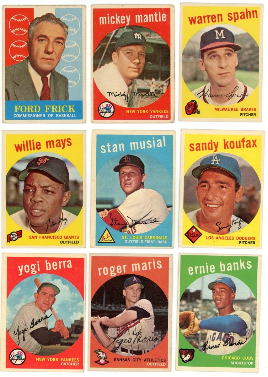 1959 TOPPS BASEBALL COMPLETE SET BREAK - 7 CARDS PER BOX! INCLUDES A HOFer AND/OR HIGH #!
