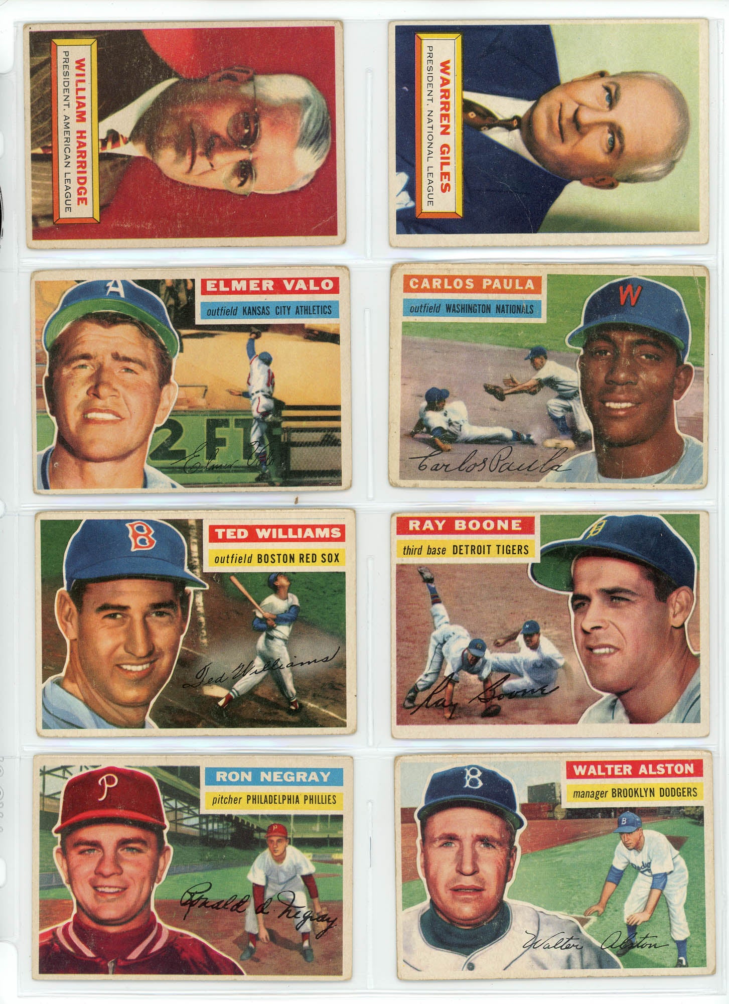 1956 TOPPS BASEBALL COMPLETE SET BREAK - 4 CARDS PER BOX!