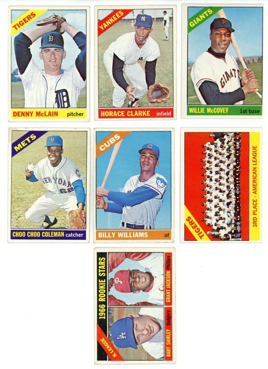 1966 TOPPS BASEBALL COMPLETE SET BREAK - 8 CARDS PER BOX! INCLUDES A HOFER AND/OR HIGH NUMBER Card!