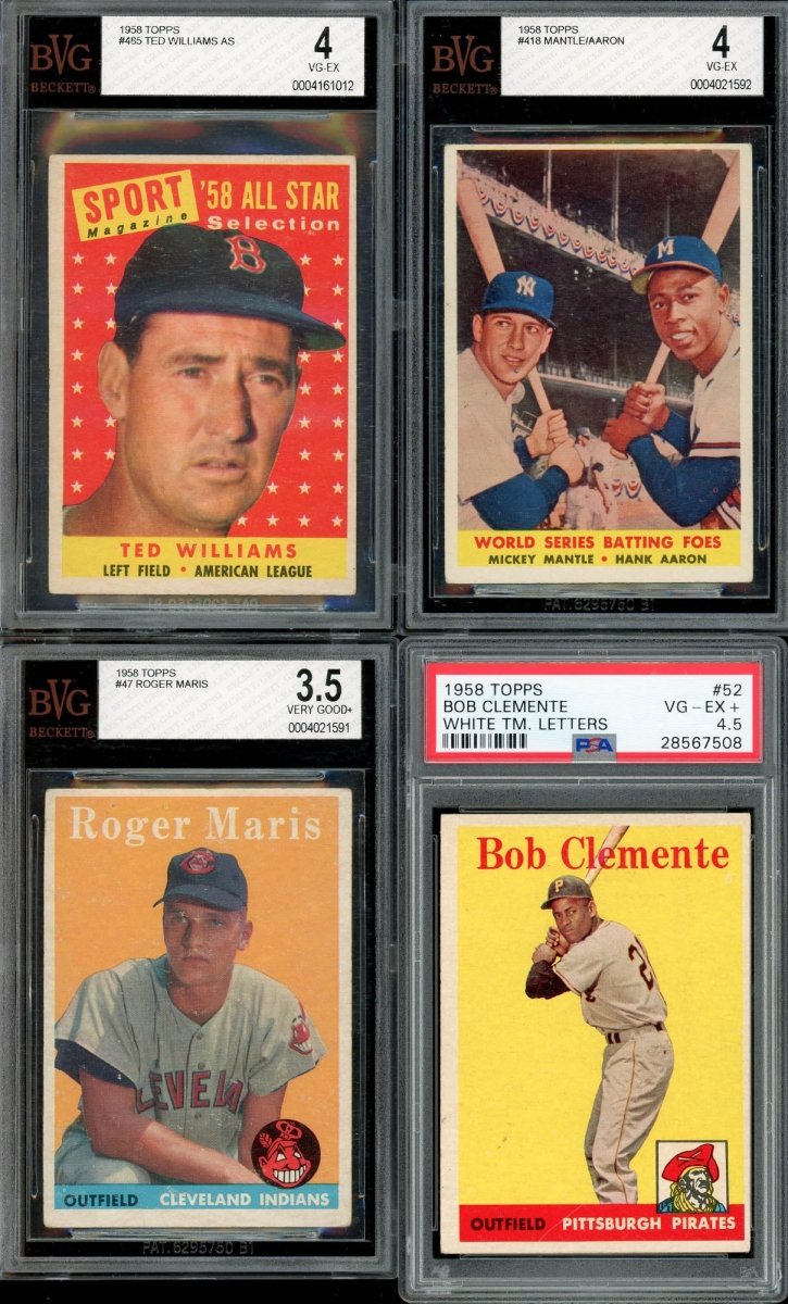 1958 TOPPS BASEBALL COMPLETE SET BREAK - 7 CARDS PER BOX!