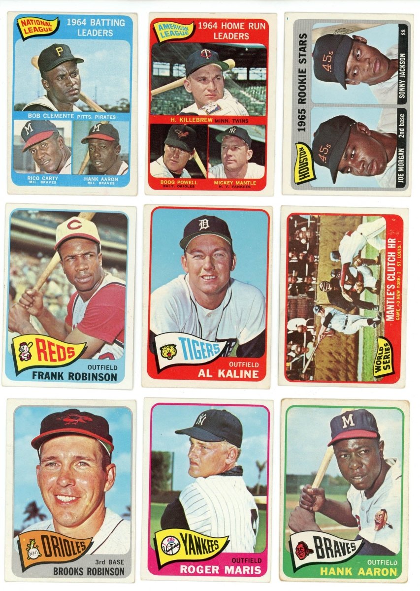 1965 TOPPS BASEBALL COMPLETE SET BREAK - 10 CARDS PER BOX! (1) HOFer &amp; (1-2) High # Cards per box!