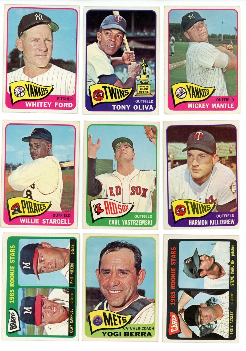 1965 TOPPS BASEBALL COMPLETE SET BREAK - 10 CARDS PER BOX! (1) HOFer &amp; (1-2) High # Cards per box!