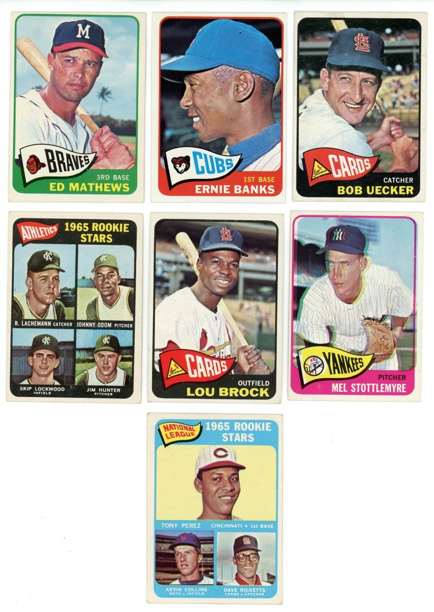 1965 TOPPS BASEBALL COMPLETE SET BREAK - 10 CARDS PER BOX! (1) HOFer &amp; (1-2) High # Cards per box!