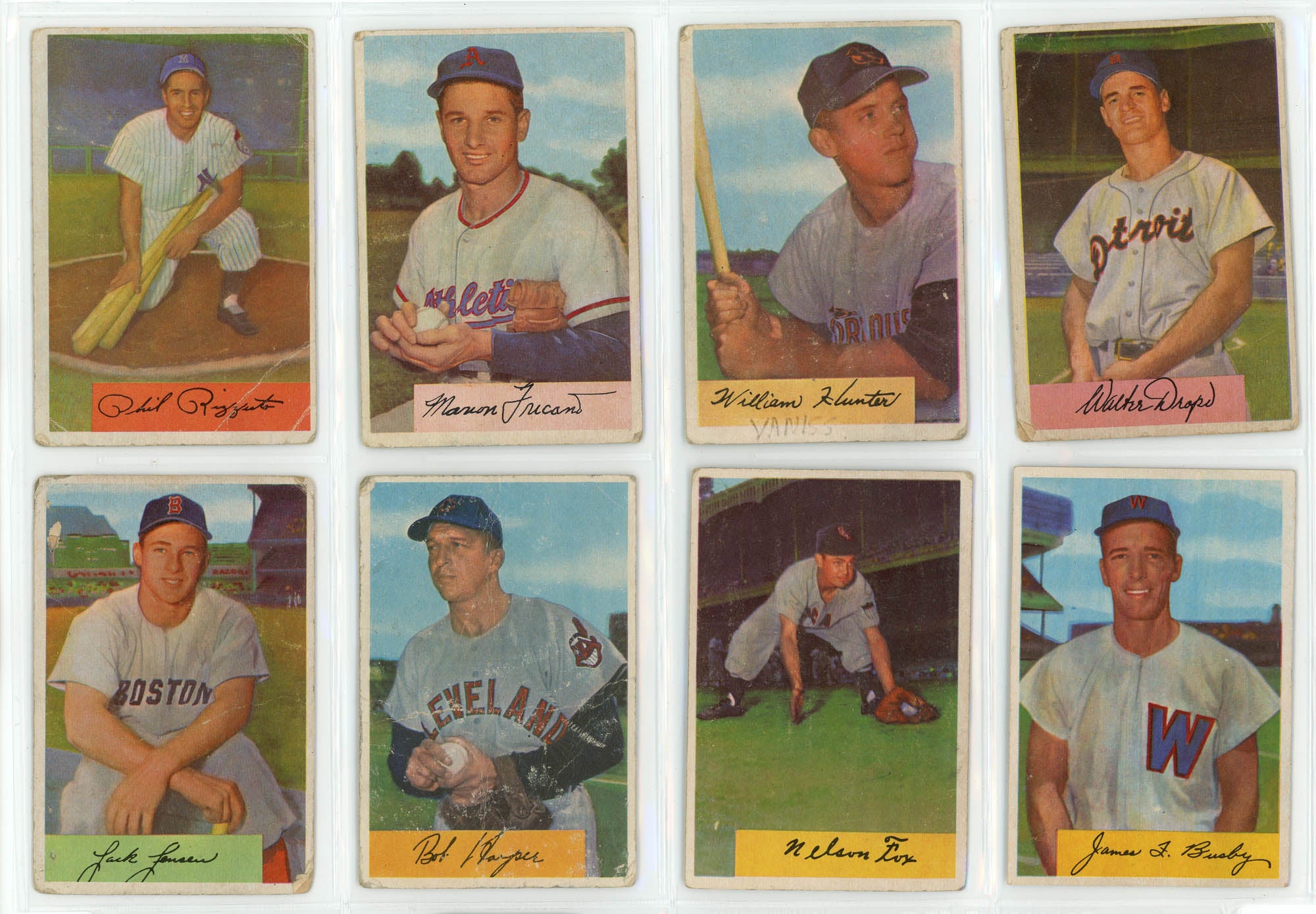 1954 BOWMAN BASEBALL COMPLETE SET BREAK - 4 CARDS PER BOX!