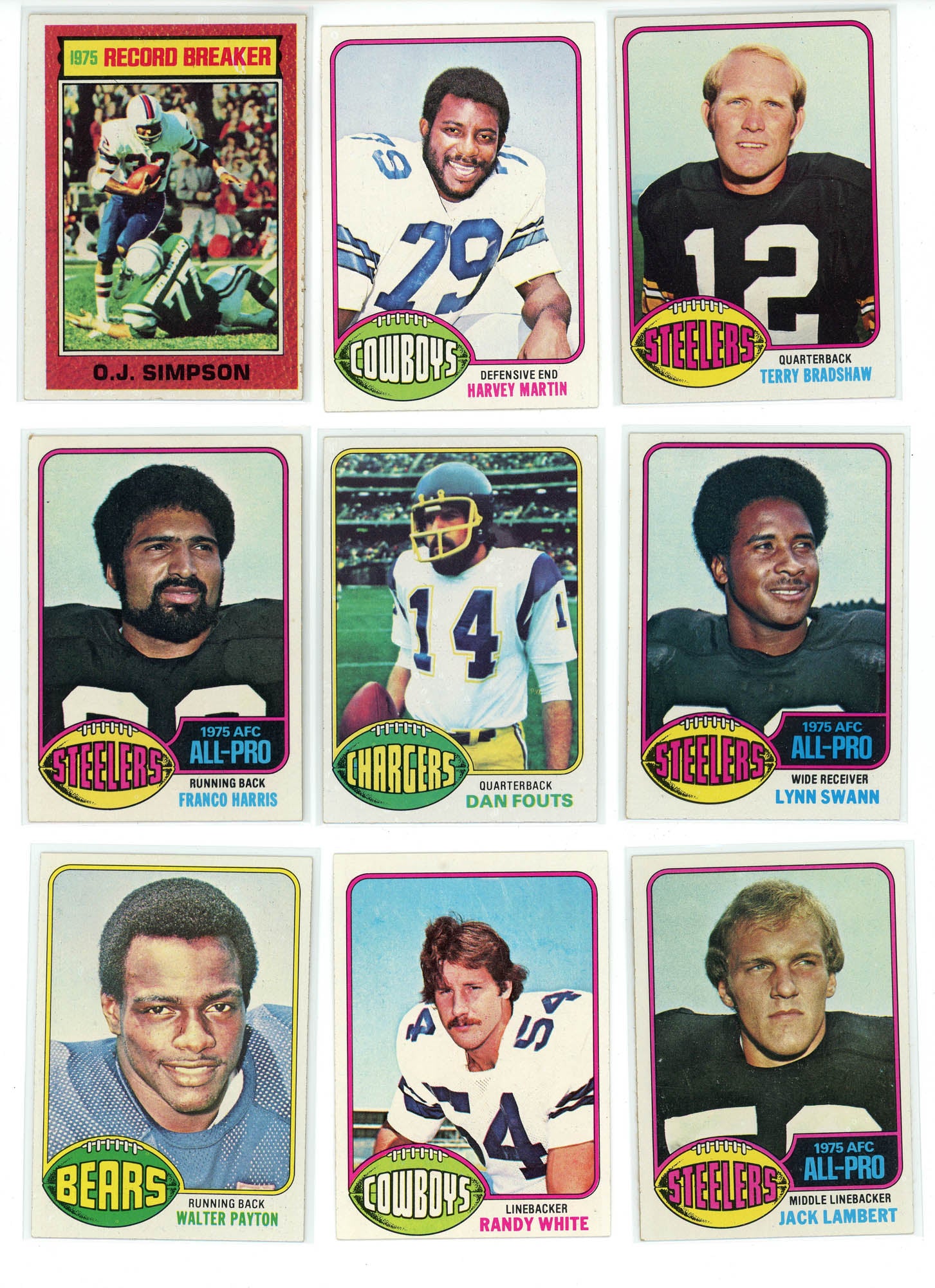 1976 TOPPS FOOTBALL COMPLETE SET BREAK - 17 CARDS PER BOX! (2) HOFERS PER BOX!