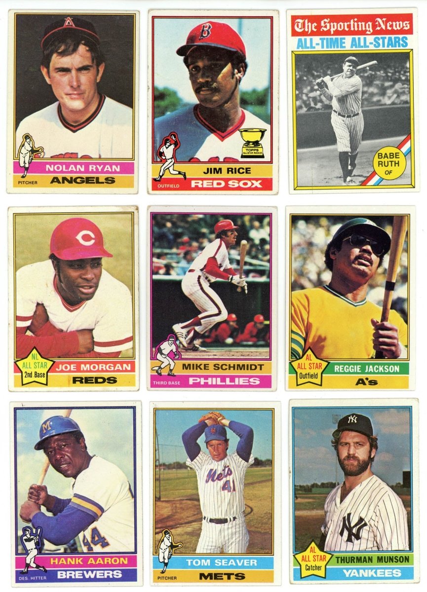 1976 TOPPS BASEBALL COMPLETE SET BREAK – 19 CARDS PER BOX! 2 HOFers IN EACH BOX!