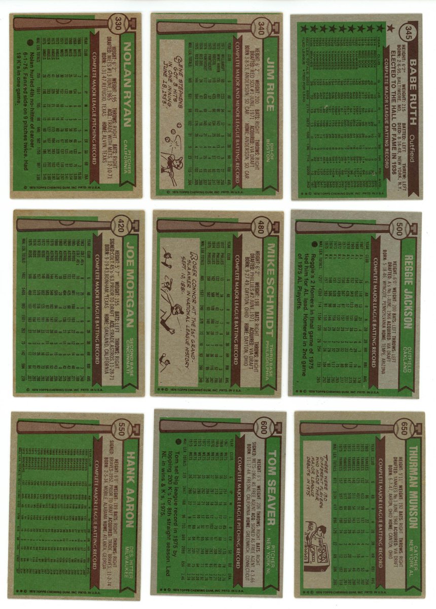 1976 TOPPS BASEBALL COMPLETE SET BREAK – 19 CARDS PER BOX! 2 HOFers IN EACH BOX!