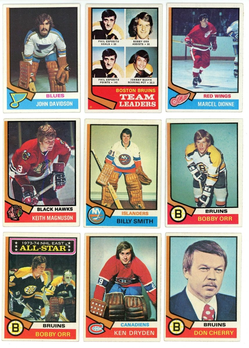 1974-75 TOPPS HOCKEY COMPLETE SET BREAK - 9 CARDS PER BOX! 2 HOFERS IN EVERY BOX!