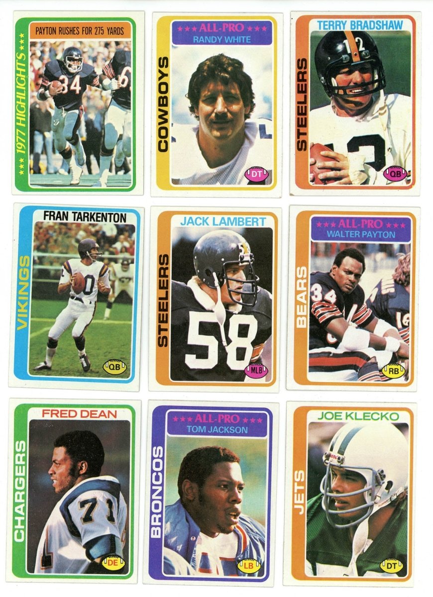 1978 TOPPS FOOTBALL COMPLETE SET BREAK - 12 CARDS PER BOX! 2 HOFERS IN EACH BOX!
