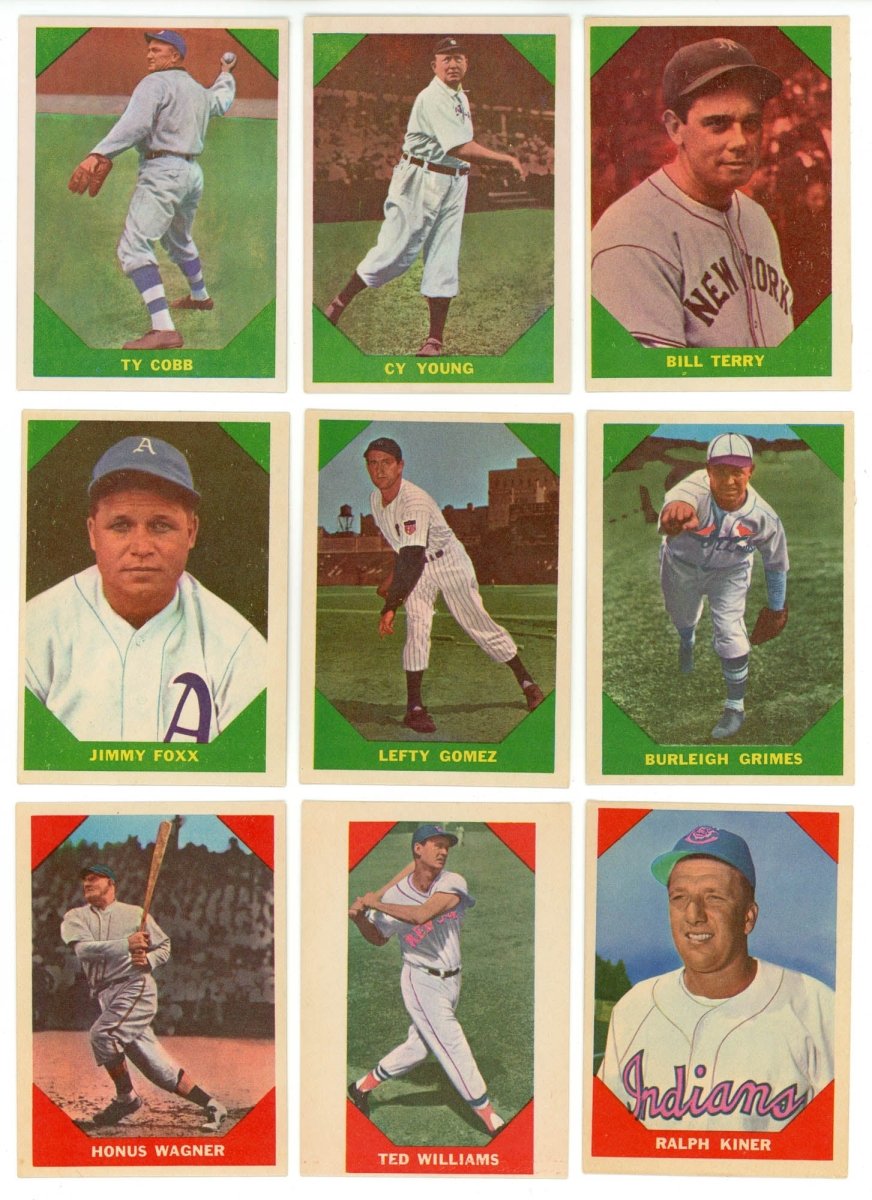 1960 FLEER BASEBALL GREATS COMPLETE SET BREAK - 3 CARDS PER BOX! 2-3 HOF IN EVERY BOX!