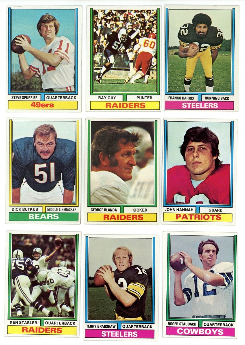 1974 TOPPS FOOTBALL COMPLETE SET BREAK - 18 CARDS PER BOX! 2 HOFERS IN EVERY BOX!