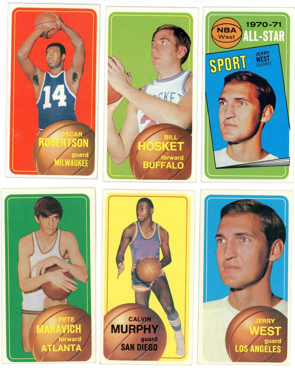 1970-71 TOPPS BASKETBALL COMPLETE SET BREAK - 5 CARDS PER BOX! INCLUDES 2 HOFers!