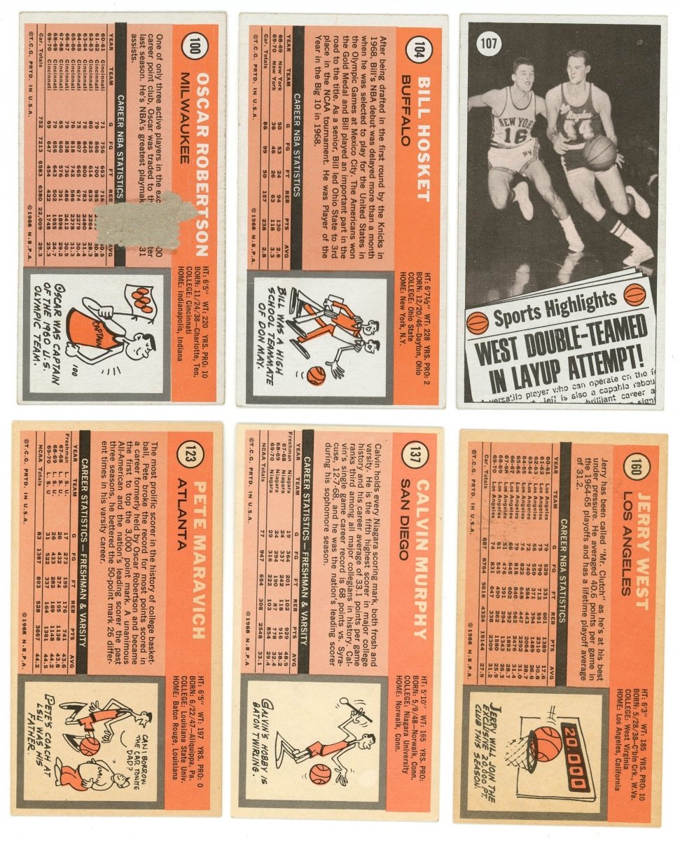 1970-71 TOPPS BASKETBALL COMPLETE SET BREAK - 5 CARDS PER BOX! INCLUDES 2 HOFers!