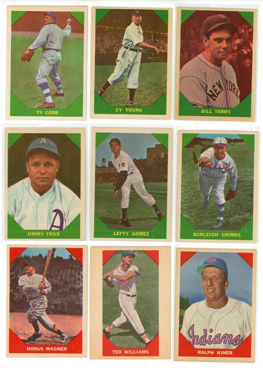 1960 FLEER BASEBALL GREATS COMPLETE SET BREAK - 3 CARDS PER BOX! 2-3 HOF IN EVERY BOX!