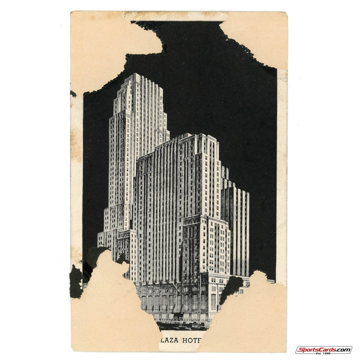 Leo Gabby Hartnett Chicago Cubs 1937 Signed Auto Postcard - BAS Beckett