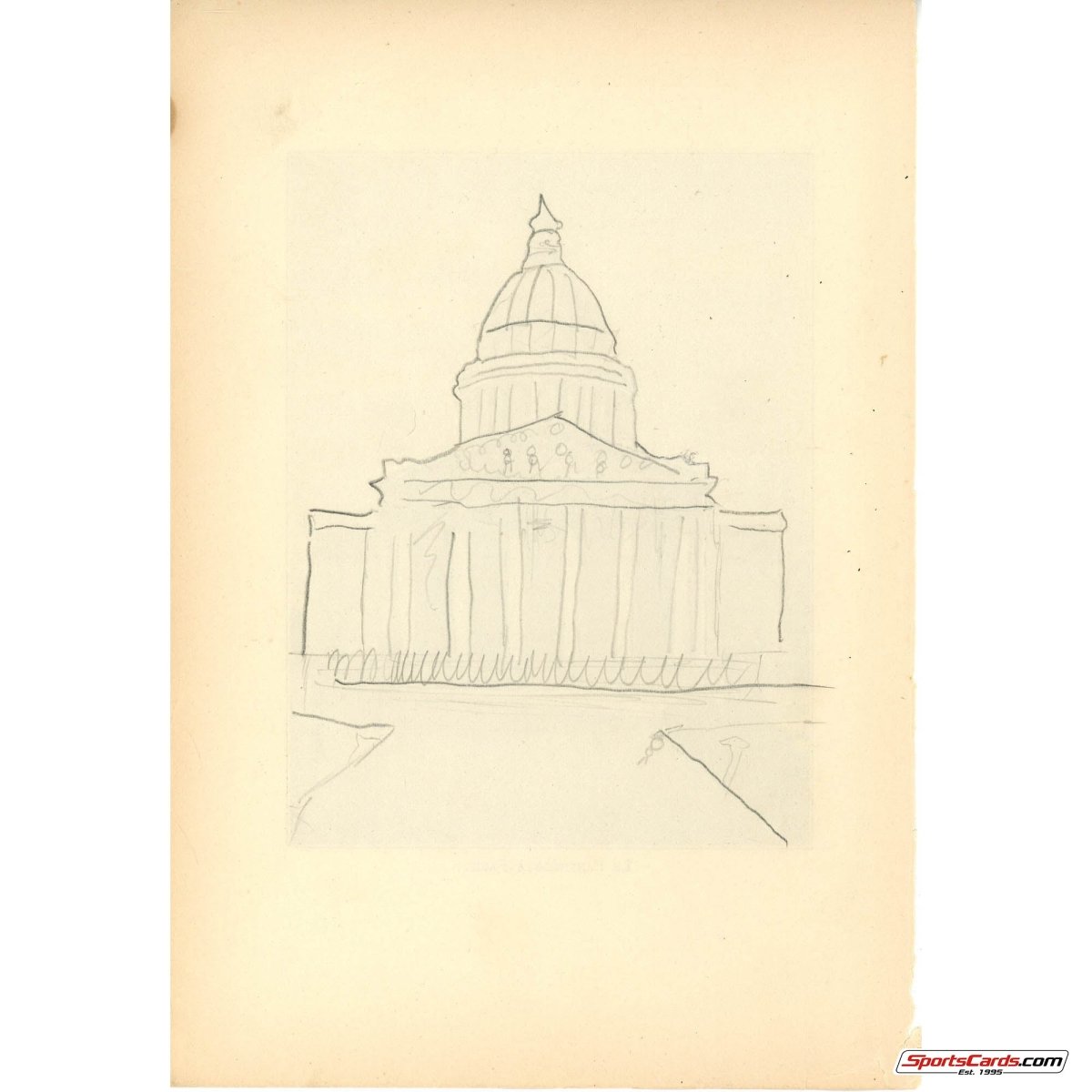 John F. Kennedy 1931 Triple Signed Personally Owned Book Page W/ Sketch BAS Beckett